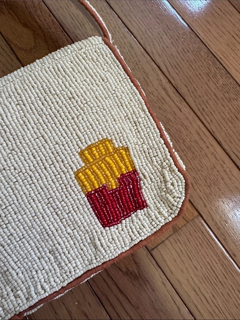 Viral TJ Maxx Beaded Purse Cheeseburger in Paradise with Fries